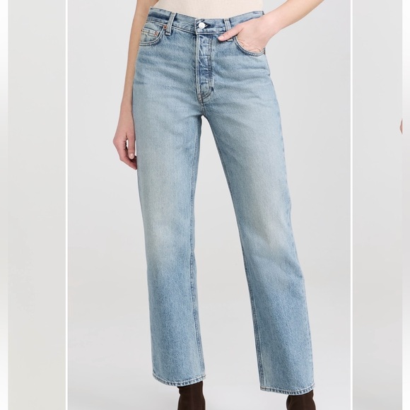 ALEX MILL The Bev Relaxed Straight Leg Button Fly Jean--29 - Picture 10 of 16